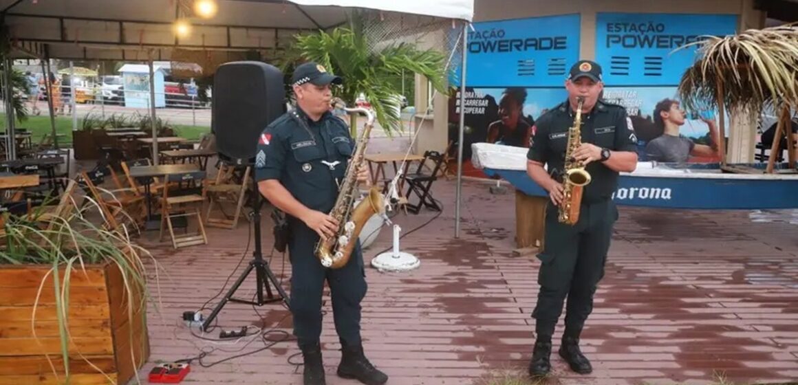 Salinópolis recebe o projeto “Pôr do Sol Musical” com apresentação da Banda da PM