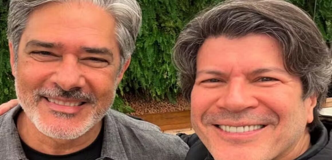 Reencontro nostálgico: Paulo Ricardo e William Bonner revivem tempos de faculdade na USP