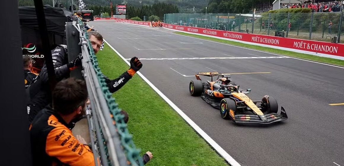 Piastri vence GP da Bélgica e amplia liderança; Bortoleto pontua em nono
