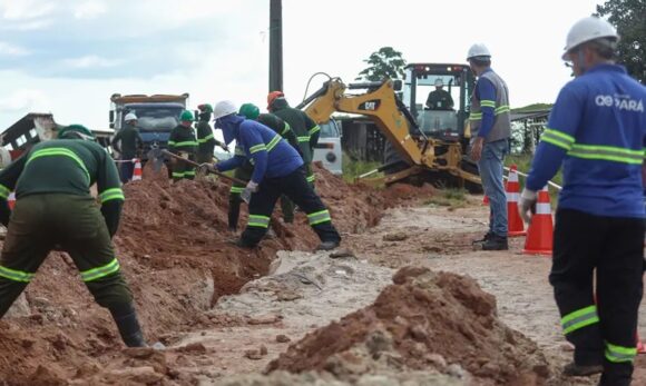 Governo do Pará inicia obras históricas de saneamento na Vila da Barca