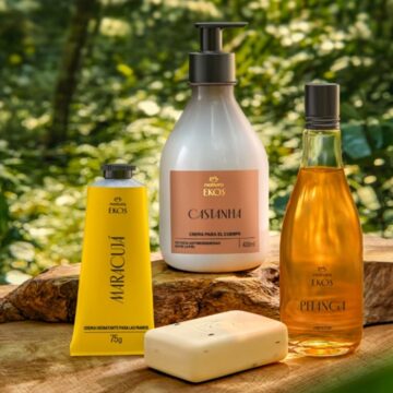 Natura lança linha de verão com ingredientes amazônicos para cuidados com a pele e cabelos