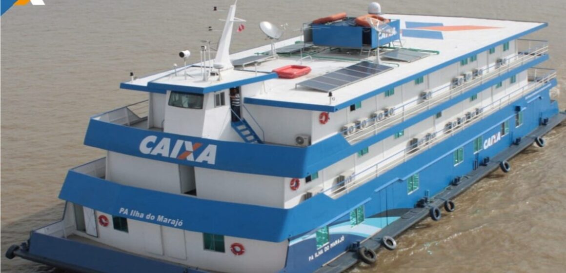 Agência-Barco da Caixa e Prevbarco do INSS iniciam atendimentos no Marajó neste mês