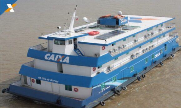 Agência-Barco da Caixa e Prevbarco do INSS iniciam atendimentos no Marajó neste mês