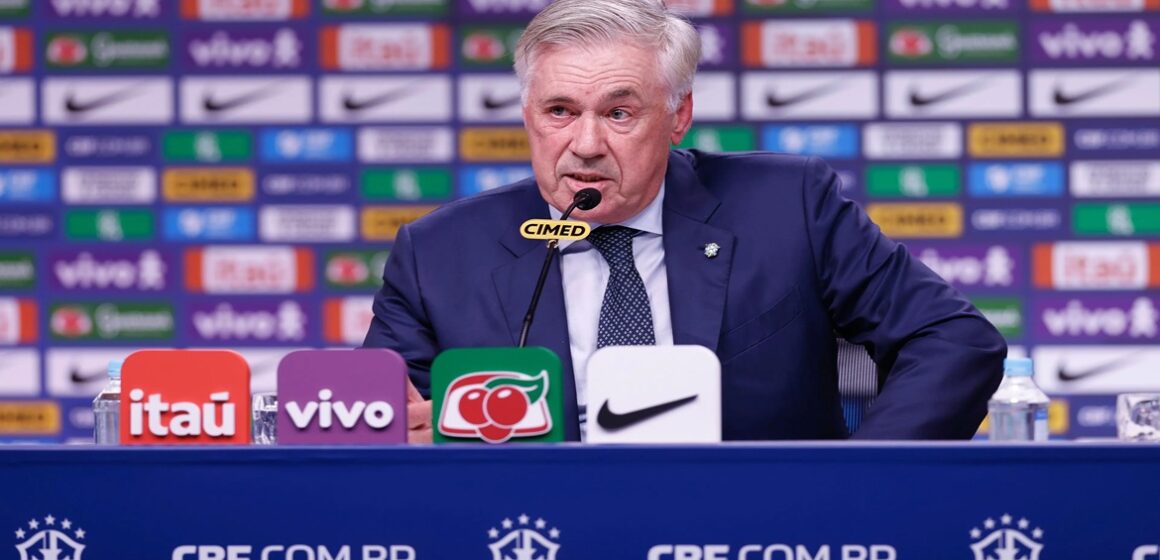 Ancelotti terá que fazer mudanças na convocação da Seleção Brasileira com baixas de Alex Sandro e Joelinton