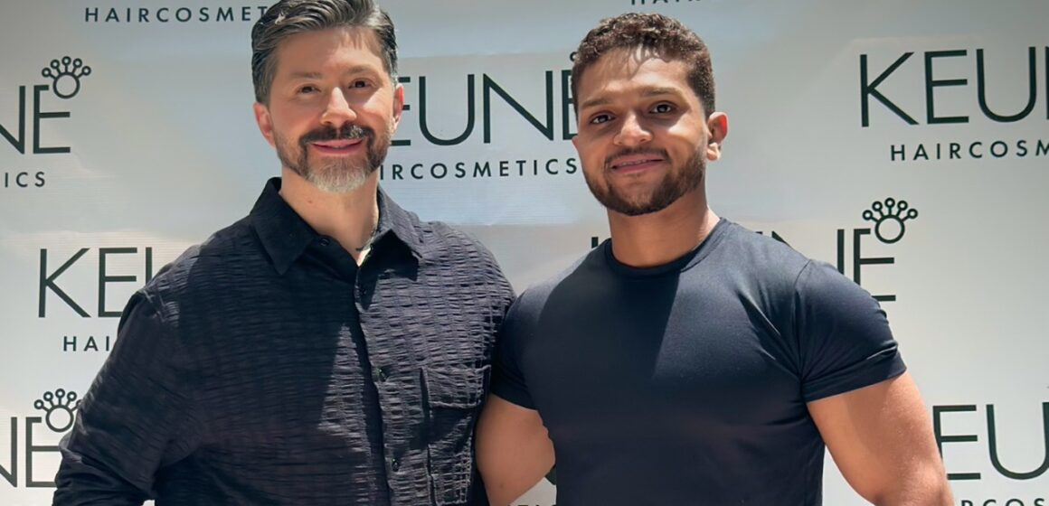 Paraense Fábio Lucas é destaque em lançamento da Keune na Colômbia