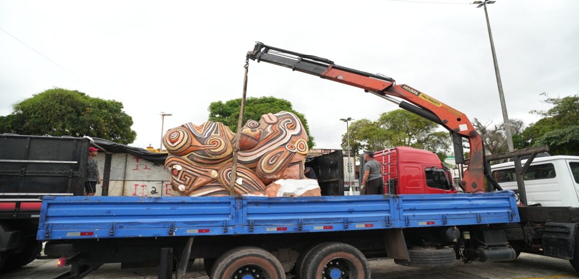 DSC09079 Alegorias da Grande Rio chegam a Belém para se tornar atração cultural na COP30