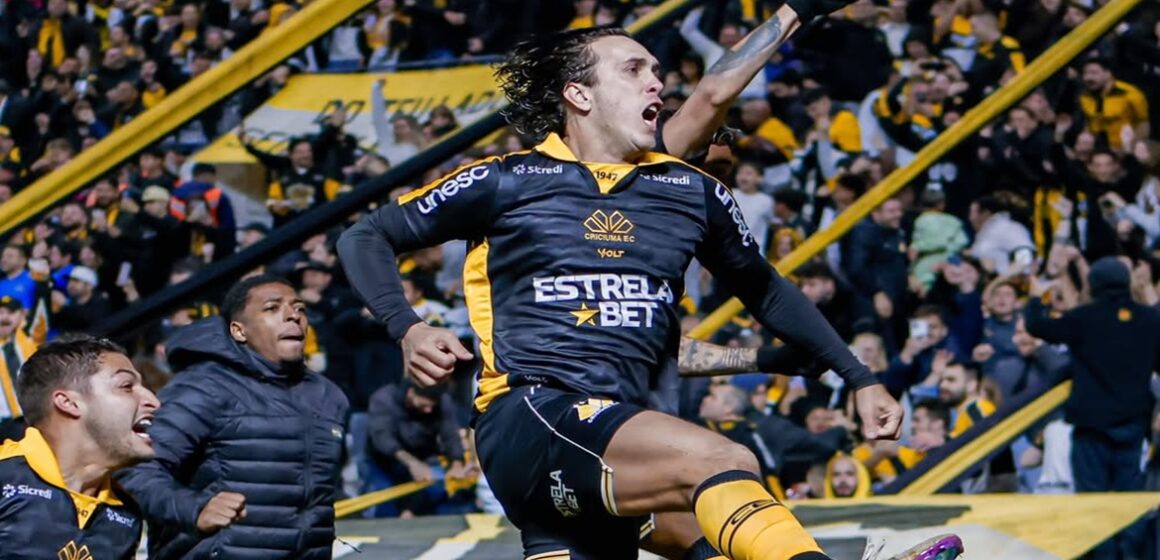 Nicolas, ex-Paysandu, provoca Remo após vitória do Criciúma no Mangueirão: “Aqui na Amazônia quem manda é o Tigre”