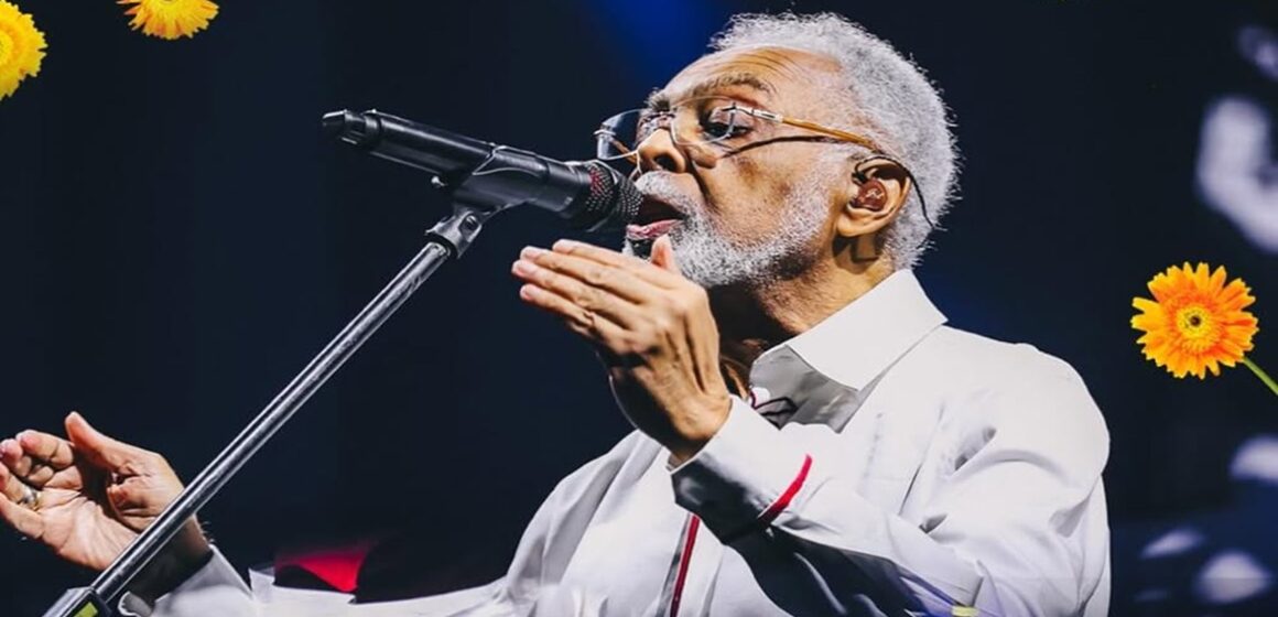 Gilberto Gil remarca show de despedida em Belém para março de 2026 após luto por Preta Gil