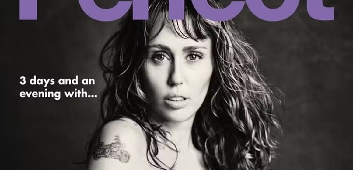 Miley Cyrus estrela ensaio ousado para revista