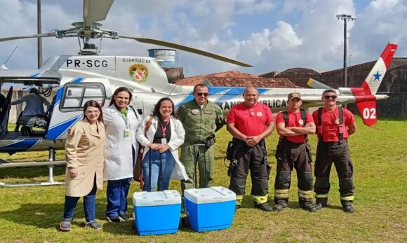 Graesp realiza transporte aéreo de órgãos entre Capanema e Belém para transplantes
