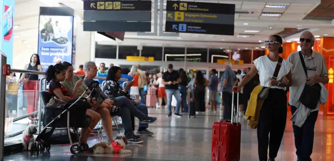 Setor aéreo brasileiro bate recorde histórico com 11,6 milhões de passageiros em julho