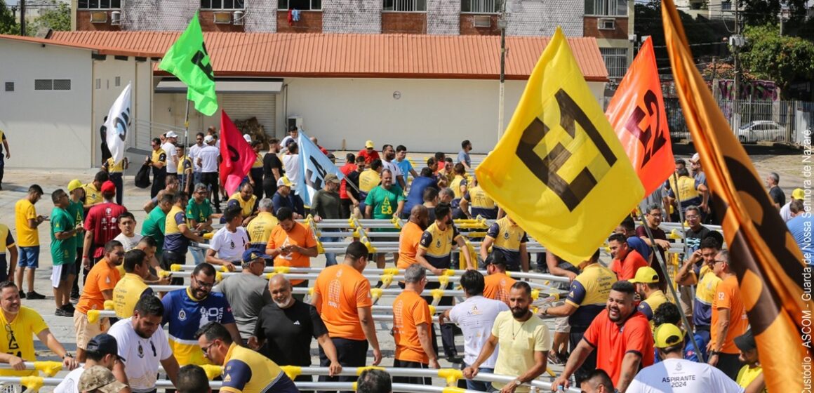 Guarda de Nazaré realiza treinamento para as grandes procissões do Círio