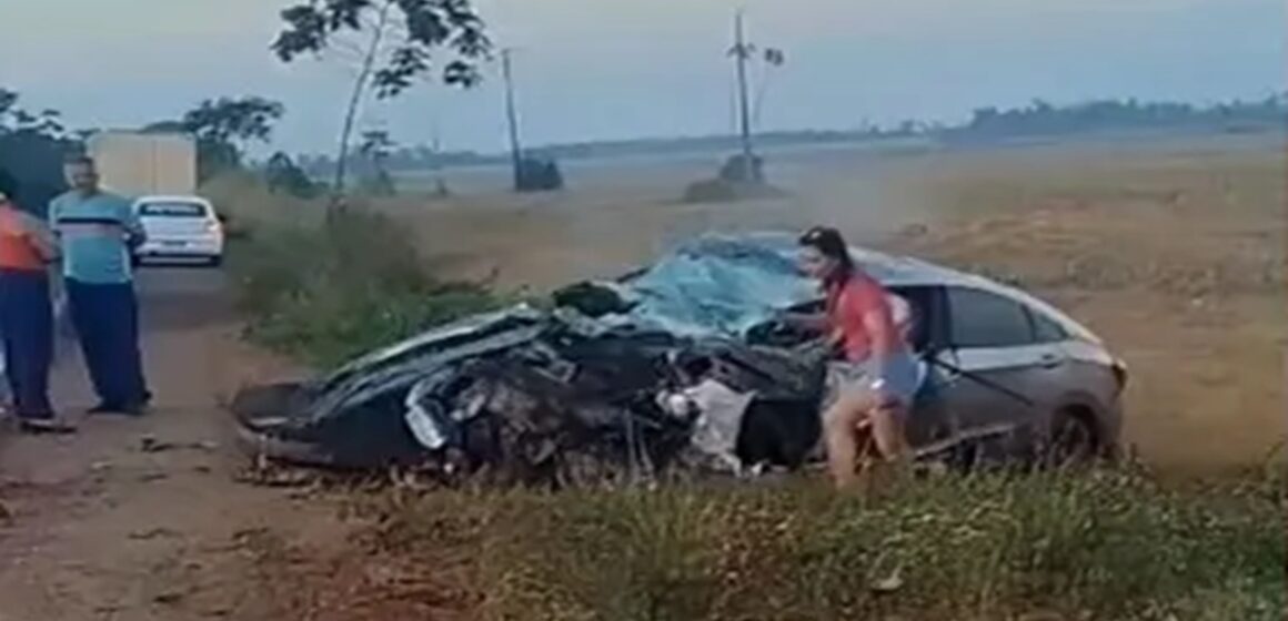 Colisão entre carro e caminhão na BR-222 deixa cinco mortos no sudeste do Pará