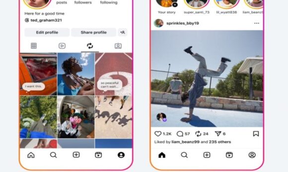 Instagram lança função de repostagem no feed em nova atualização