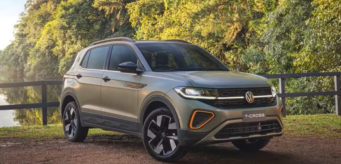 Volkswagen T-Cross mantém liderança como SUV mais vendido do Brasil em 2025