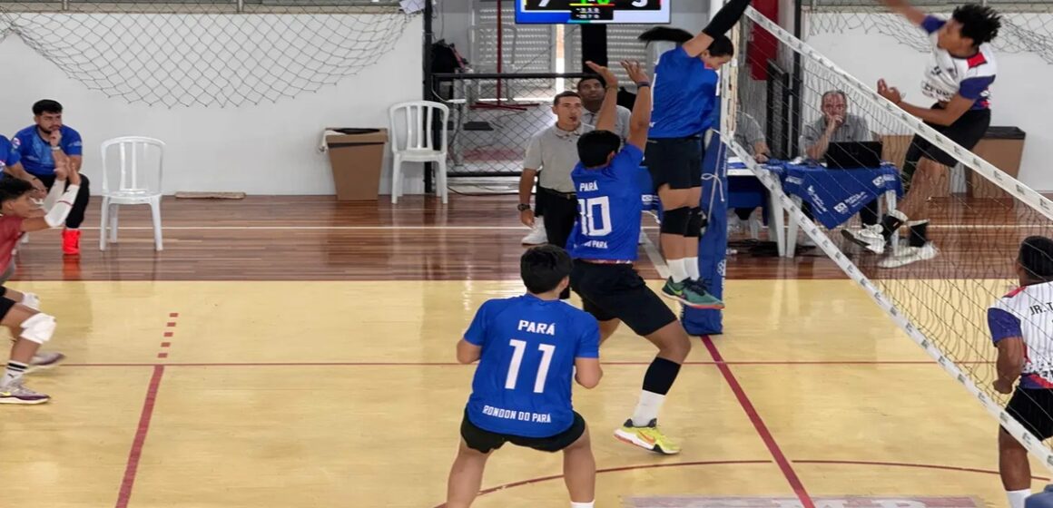 Seleções paraenses de vôlei garantem vaga nas semifinais dos Jogos da Juventude