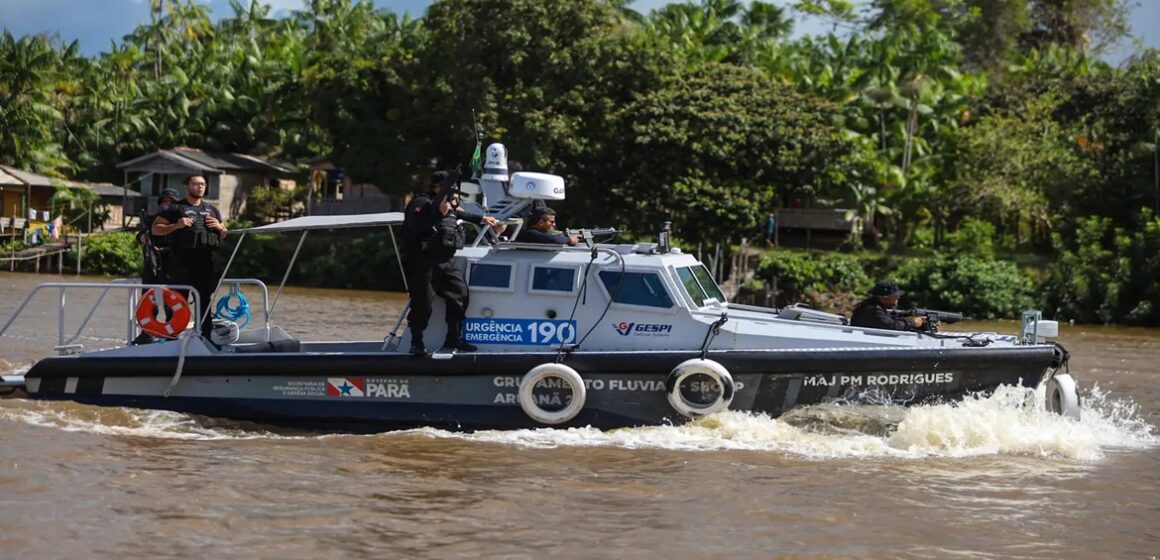 Segurança fluvial é reforçada em Belém para a COP30 com operação integrada