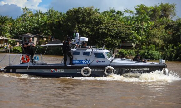 Segurança fluvial é reforçada em Belém para a COP30 com operação integrada