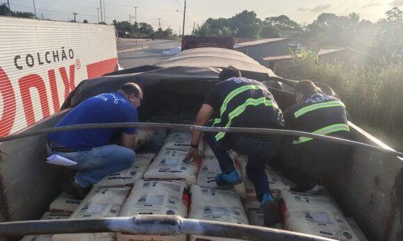 Fiscais apreendem 27 toneladas de trigo avaliadas em R$ 197 mil no Pará