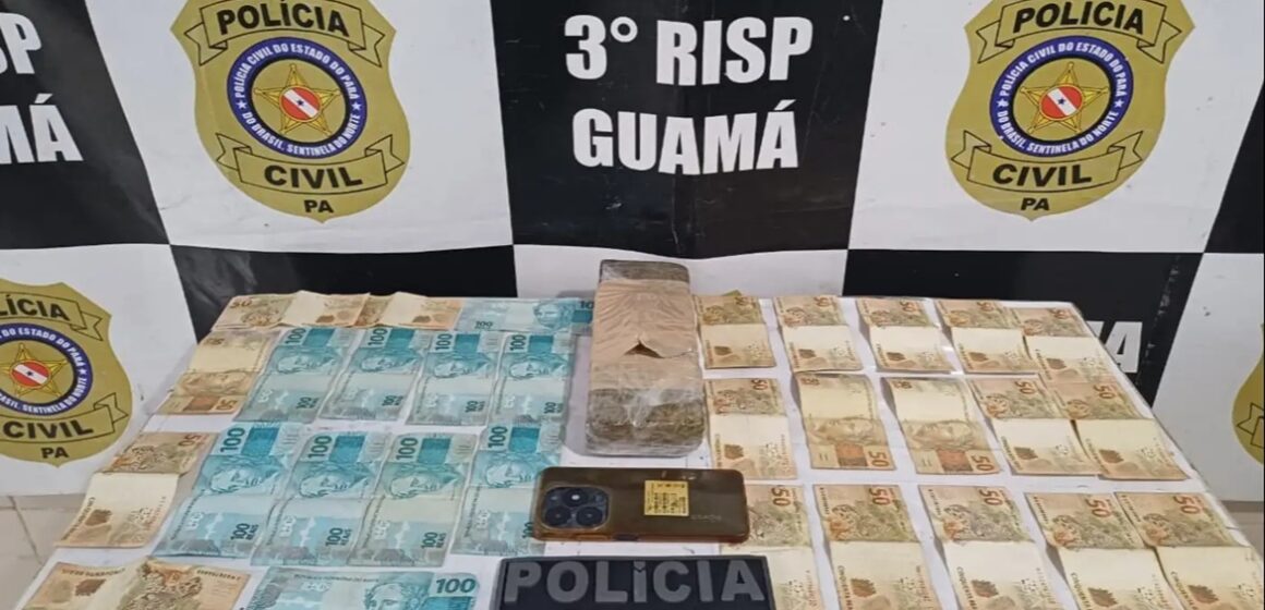Operação ‘Cerco Fechado’ prende líder faccional e apreende dinheiro em Castanhal