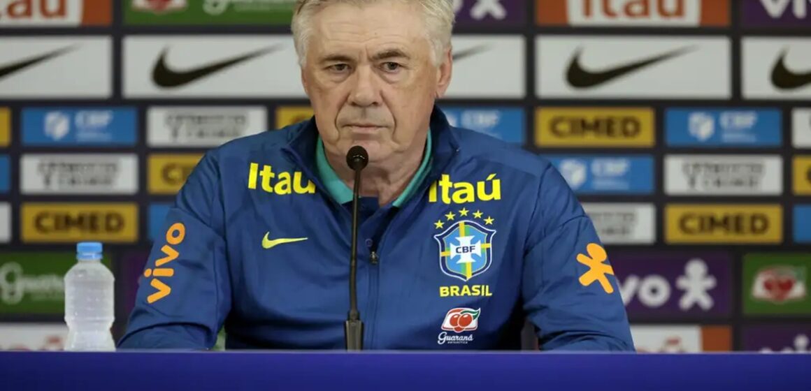Ancelotti promoverá oito mudanças e deve lançar estreante na seleção contra a Bolívia