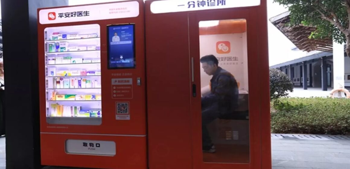 China implanta cabines de inteligência artificial para diagnósticos e dispensação de medicamentos