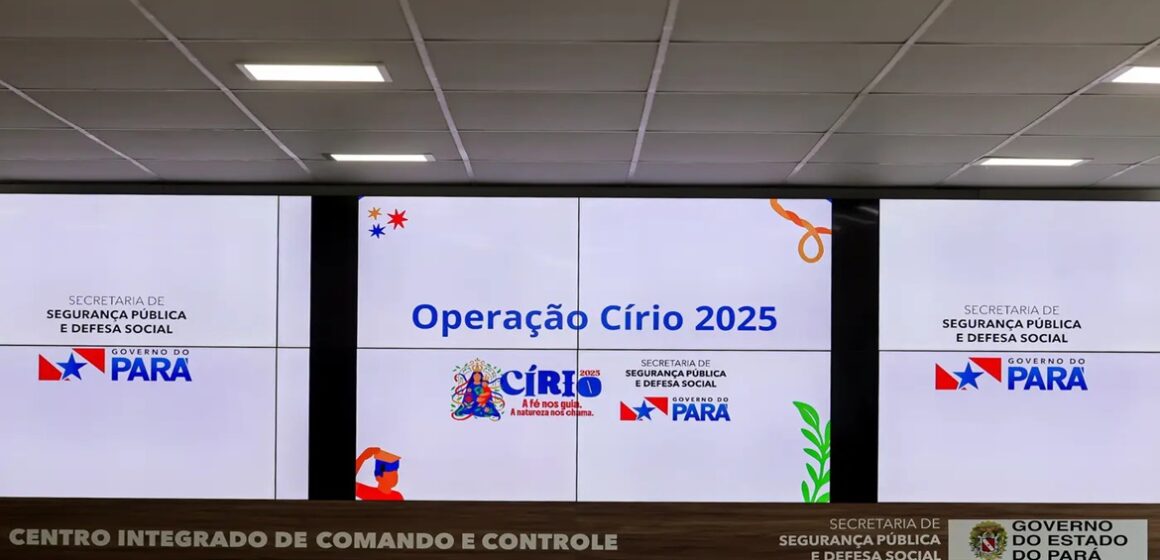 20251006103518-GC00071340-F00266102E Operação Círio 2025 mobiliza 12 mil agentes de segurança no Pará