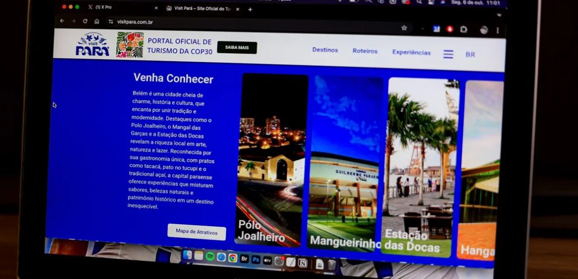 Plataforma digital “Visit Pará” é lançada para impulsionar o turismo no Estado