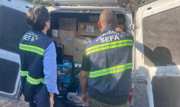 Fiscais apreendem 370 garrafas de bebidas importadas em Marabá por irregularidade fiscal