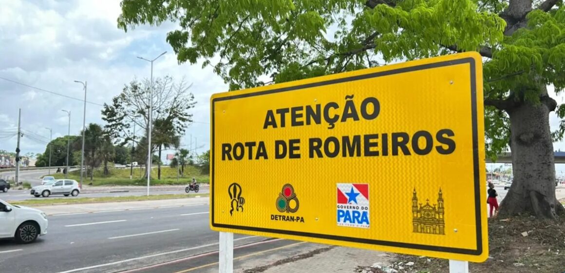 Detran reforça sinalização em rodovias para segurança de romeiros do Círio