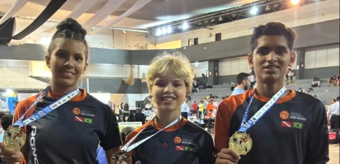 Atletas paraenses conquistam duas medalhas de ouro no Brazil Open de Taekwondo