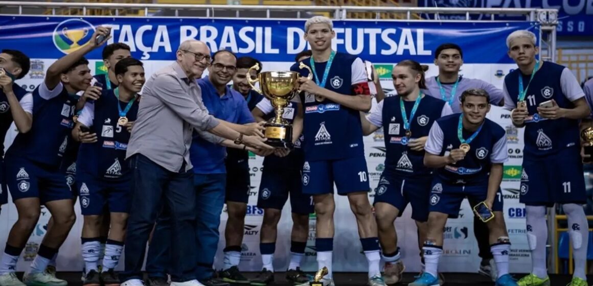 Remo é campeão invicto da Taça Brasil de Futsal Sub-18