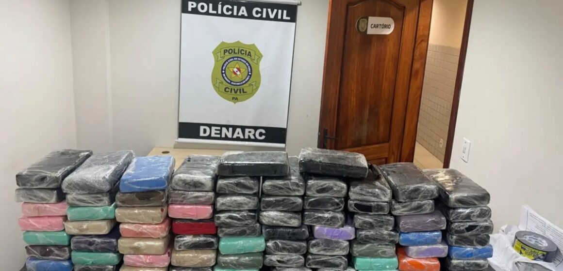 Polícia Civil apreende 72 tabletes de entorpecentes e prende homem em Icoaraci