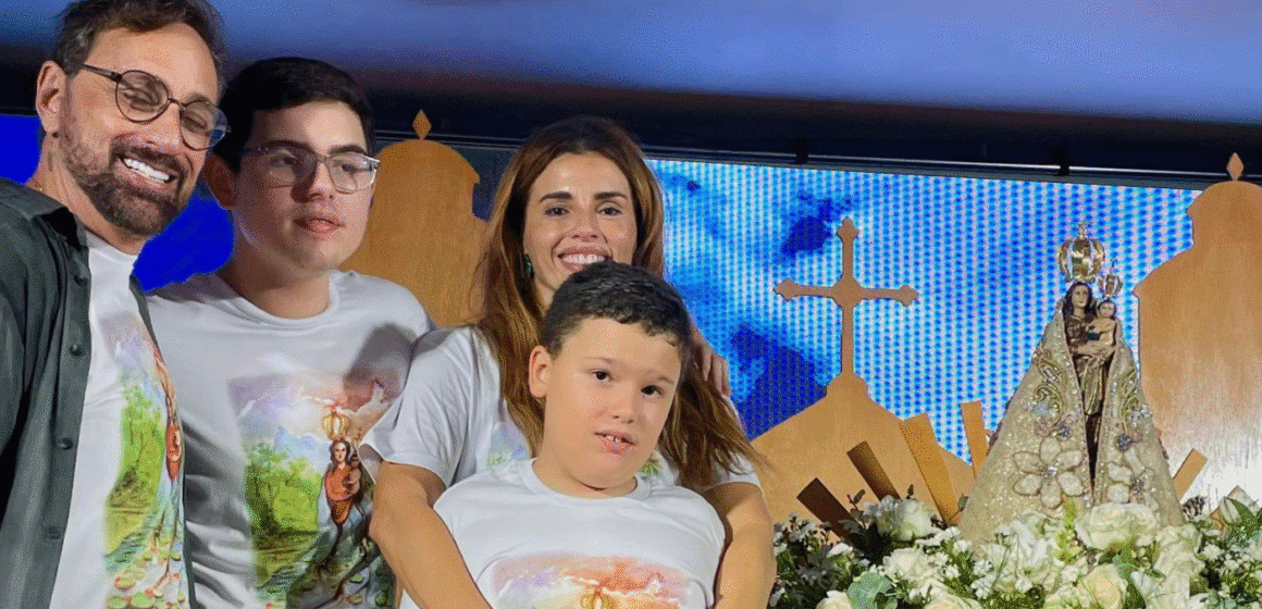 Círio em família
