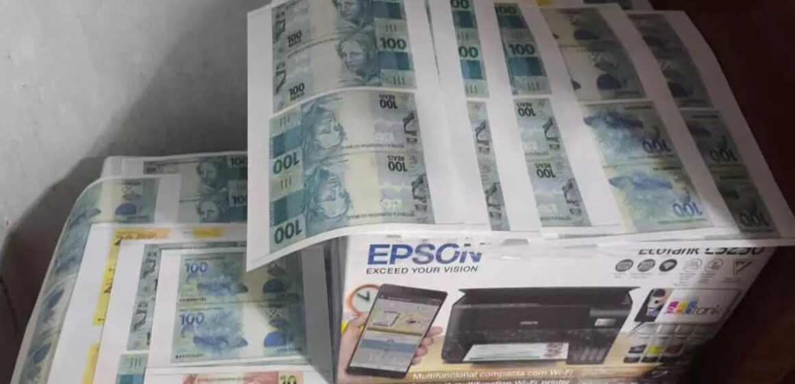 Polícia prende homem por falsificação de cédulas com impressora no interior do Pará