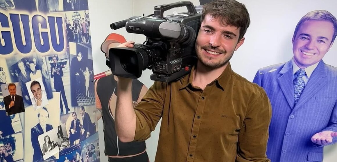 Filho de Gugu visita acervo com mais de 30 mil itens que preservam legado do apresentador