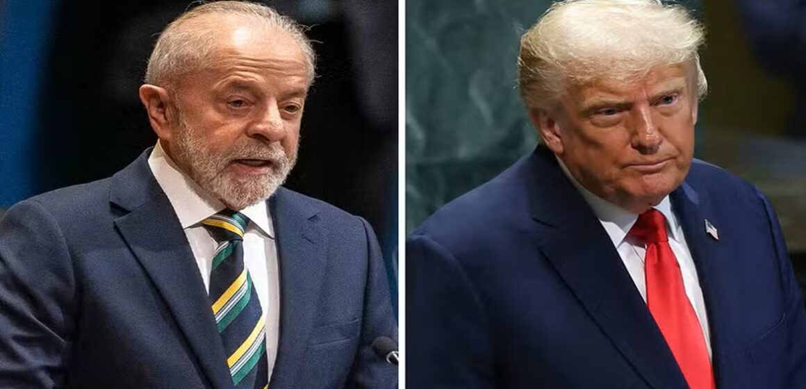montagem-lula-trump Lula e Trump se falam por telefonema e tratam sobre futuro encontro