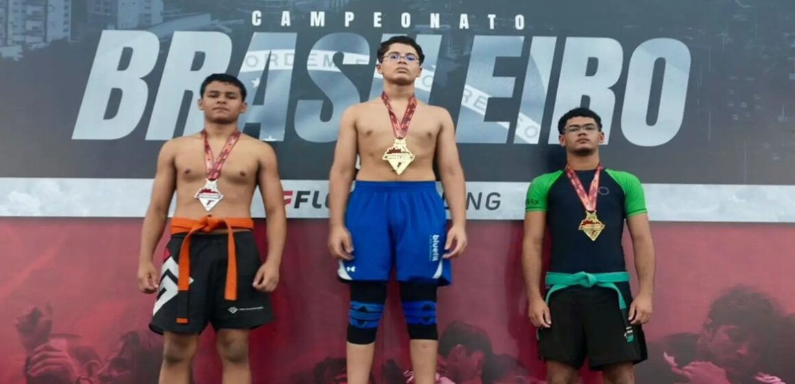 20251104204307-GC00072196-F00271929 Atleta paraense de 14 anos conquista ouro em campeonato nacional de jiu-jítsu
