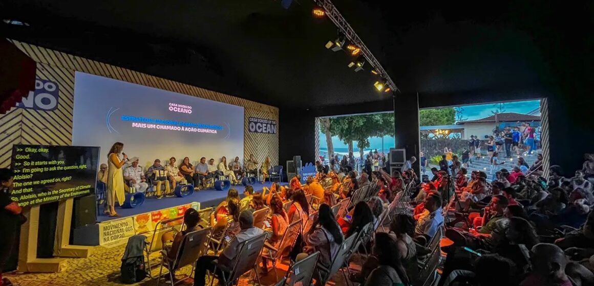 Estratégia para oceano sem plásticos é debatida em painel da COP30