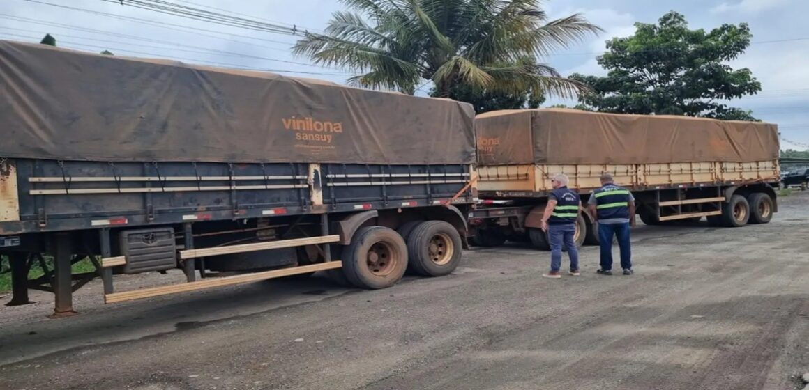 Fiscais apreendem mais de 48 toneladas de milho por irregularidade em Marabá