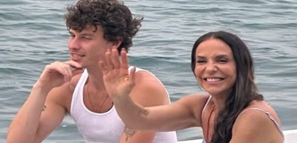 Ivete Sangalo e Shawn Mendes gravam projeto juntos na Gamboa, em Salvador
