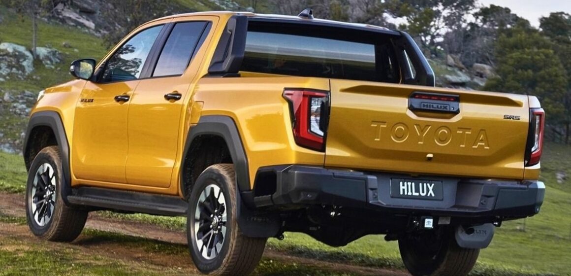Toyota revela nova Hilax com versão elétrica e anuncia picape a hidrogênio para 2028