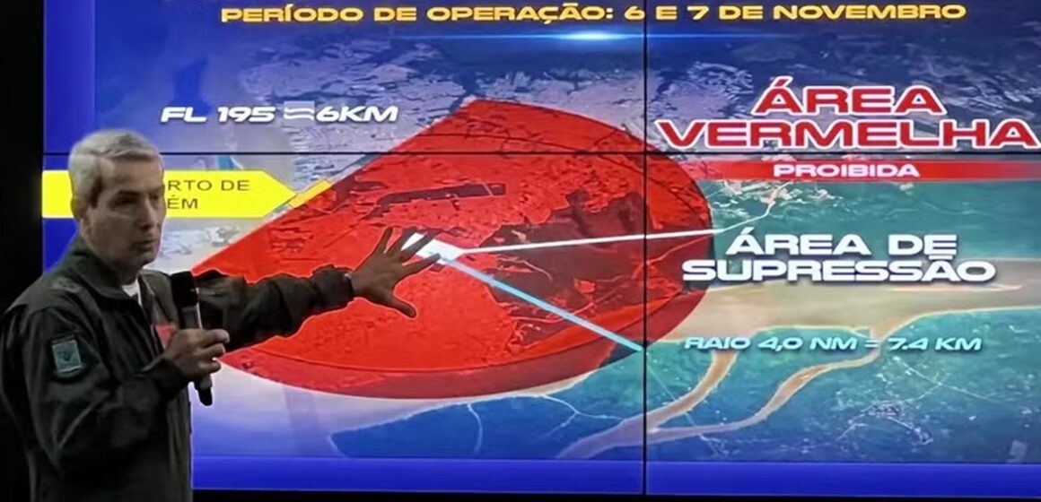FAB mobiliza caças, mísseis e sistema anti-drones para proteger espaço aéreo durante Cúpula de Líderes da COP30