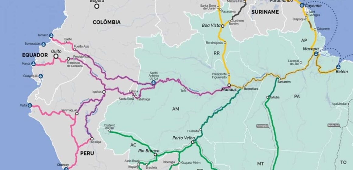 Governo anuncia conclusão da Rota Amazônica de integração sul-americana ainda em novembro
