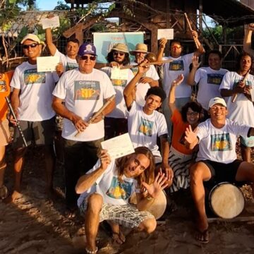 Oficinas de flauta artesanal fortalecem tradição do carimbó em comunidade paraense