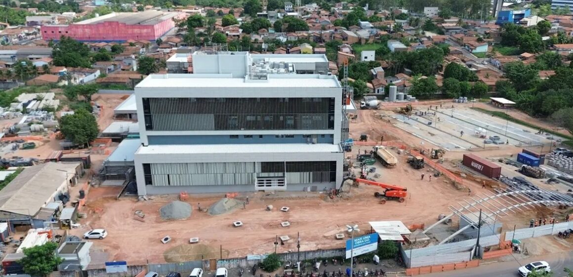 Hospital Materno-Infantil de Marabá com 85% das obras concluídas para entrega em 2026