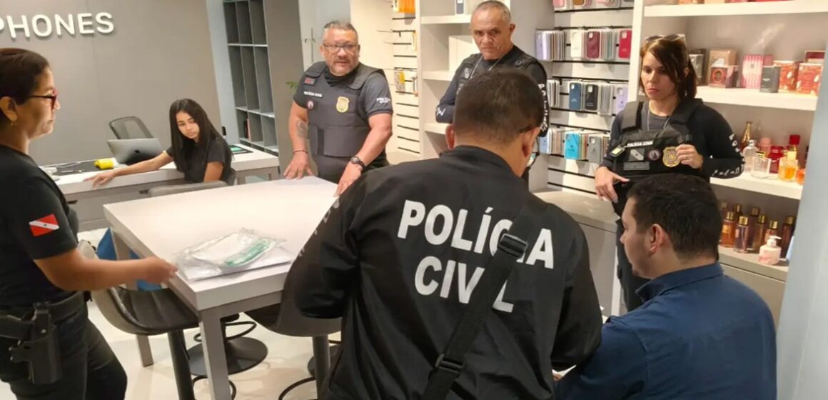 Administrador de loja é preso por receptação qualificada de celulares em Belém