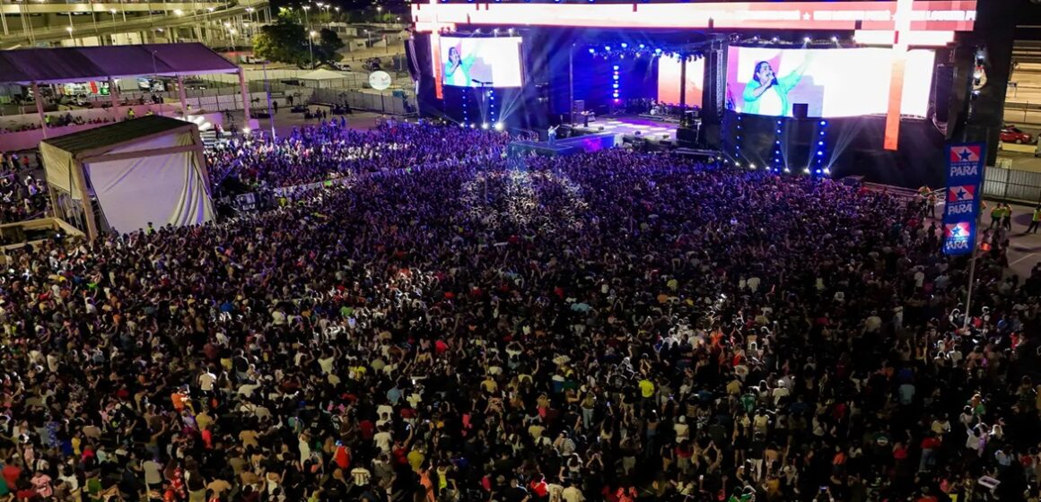 default Festival gospel ‘Vem Louvar Pará’ atrai mais de 70 mil pessoas em sua primeira noite