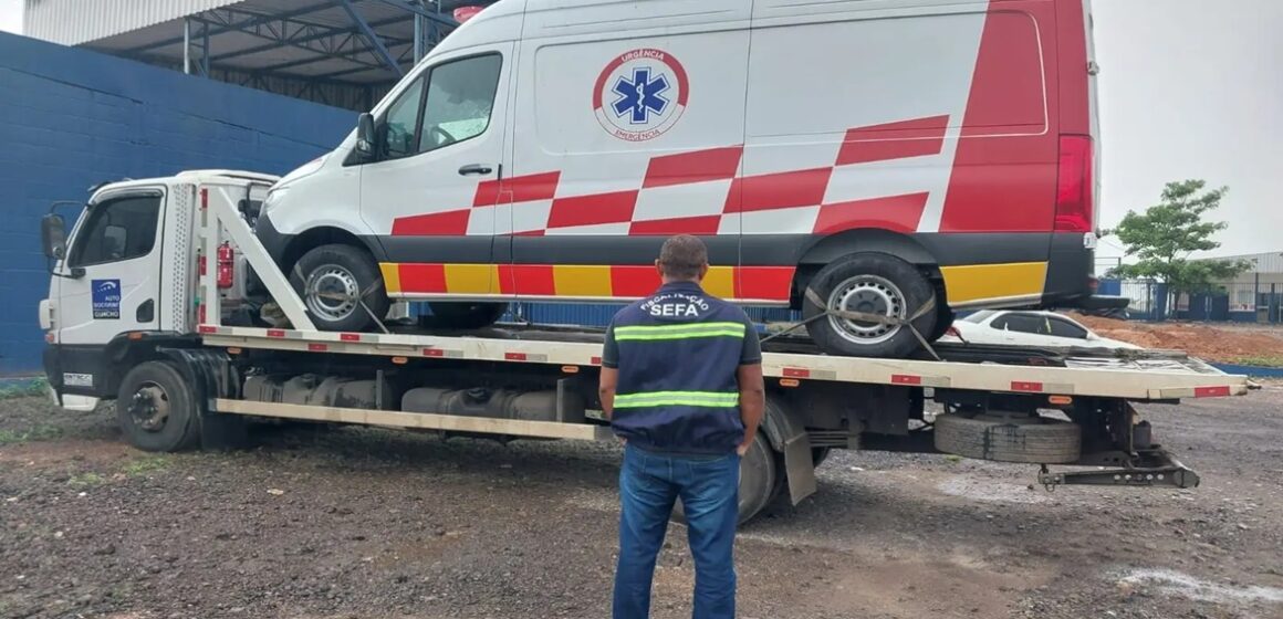 20251225101536-GC00073626-F00282583E Fazenda apreende ambulância de R$ 398 mil por débito de imposto em Marabá