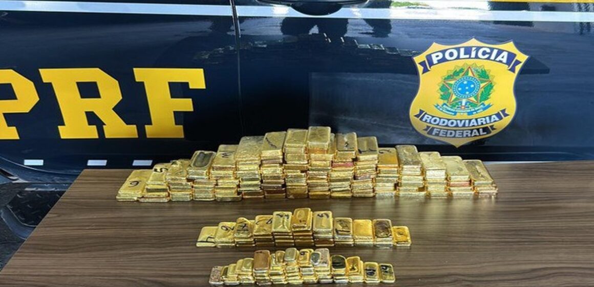 Brasil apreende 447 kg de ouro ilegal em 2025; Roraima lidera ranking
